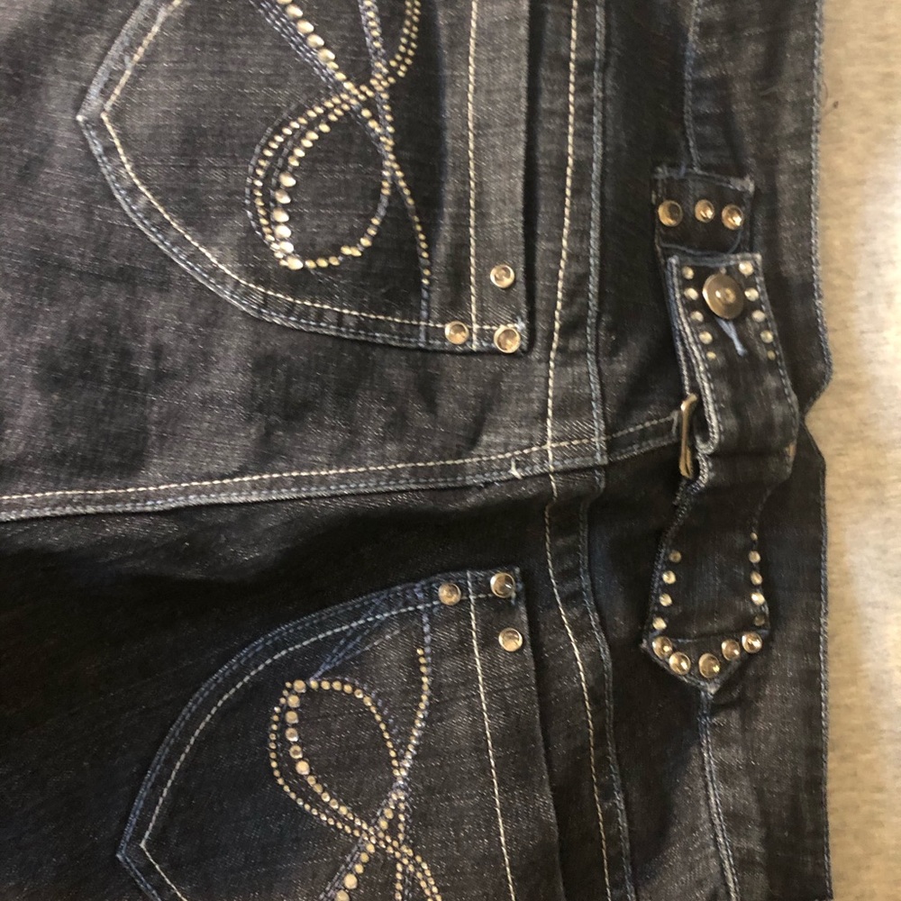Cropped Bermuda jean shorts - Picture 5 of 5